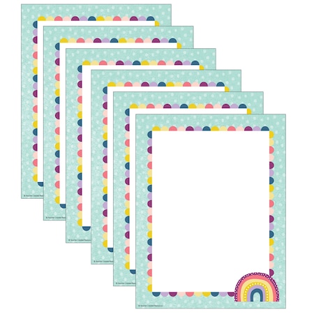Teacher Created Resources Oh Happy Day Computer Paper, Letter Size, 300PK 9062